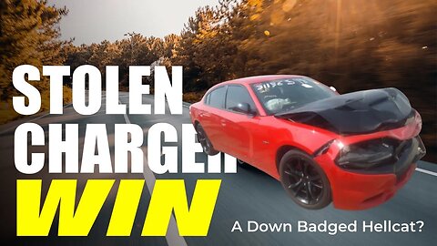 I Won A Down Badged Theft Recovery Hellcat At IAA