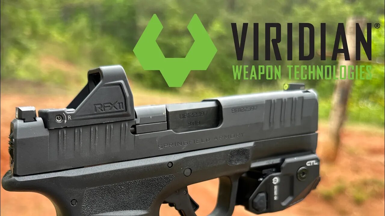 RFX11 Green Dot Reflex Sight Shield RMSc Footprint | Viridian Weapon Technologies