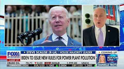 Rep. Scalise SLAMS The Biden Admin For Their Climate Hypocrisy