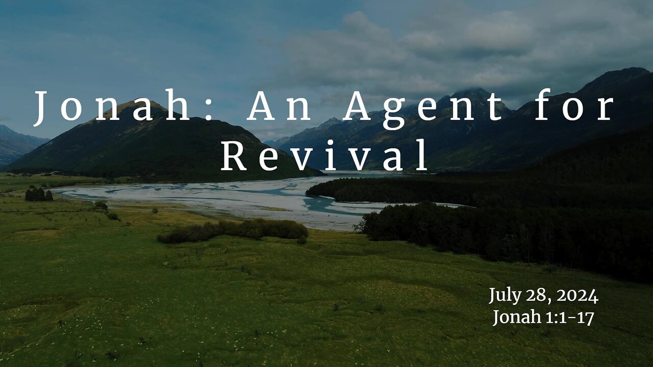 Jonah: An Agent For Revival