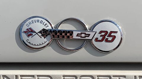 35th anniversary Corvette 20K miles near mint