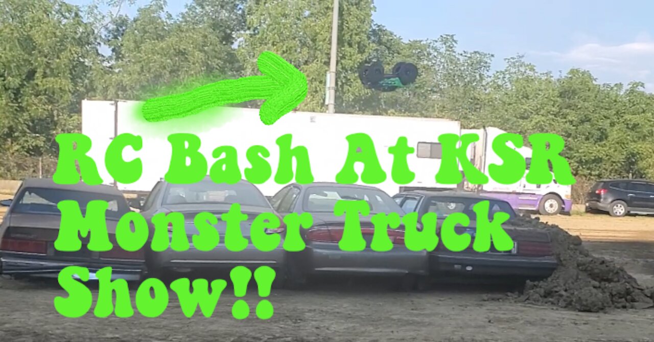 RC Bash at KSR Night of fire and destruction monster trucks