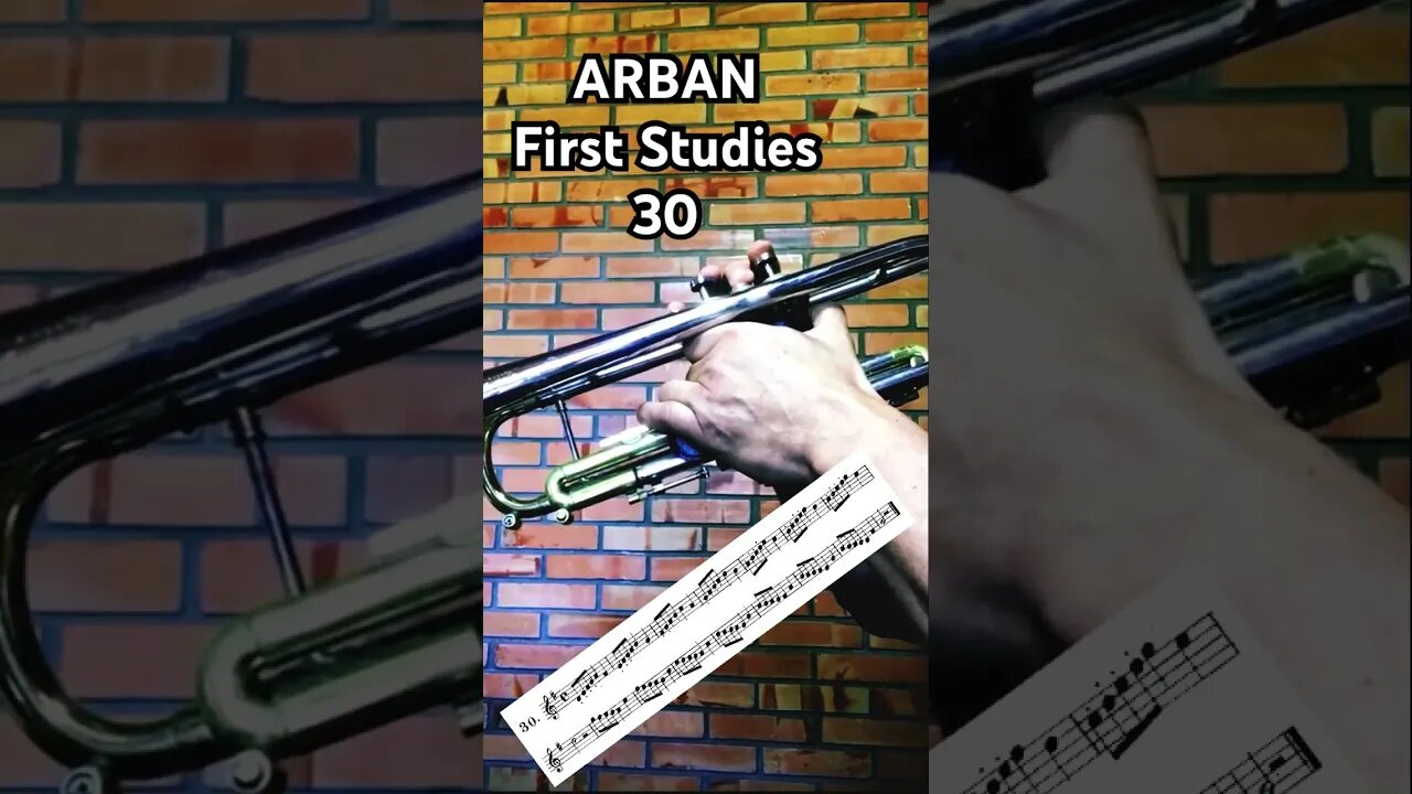 Arban first studies 30 #trumpet #trumpetersstuff #trompete #method #trompeta