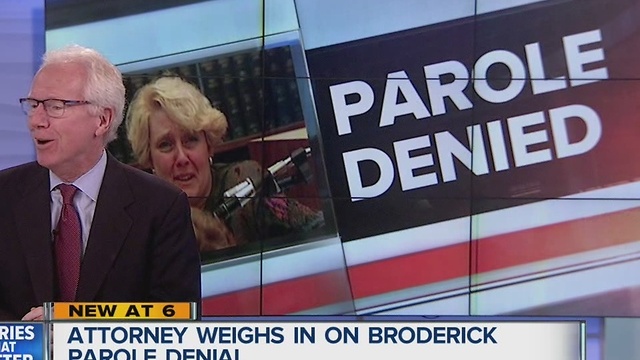 Attorney weighs in on Broderick parole denial