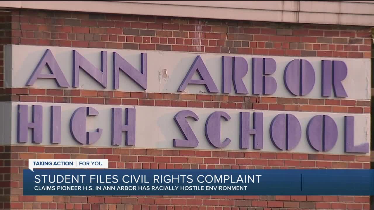 Black student files civil rights complaint against Ann Arbor school