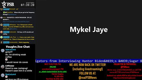 2024-03-22 07:31 EDT - Patriots Soapbox AM: with MykelJaye, SkyeBreeze