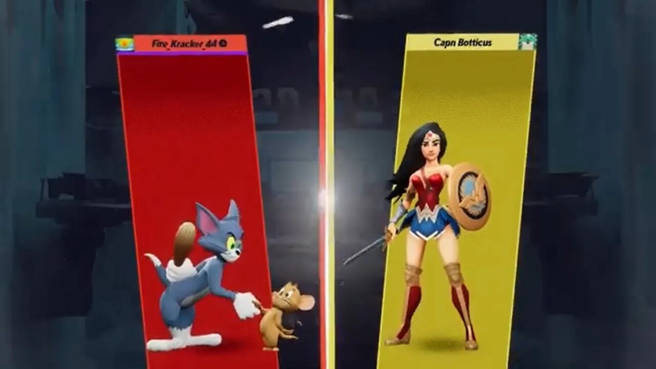 MultiVersus Tom and Jerry vs Wonder Woman