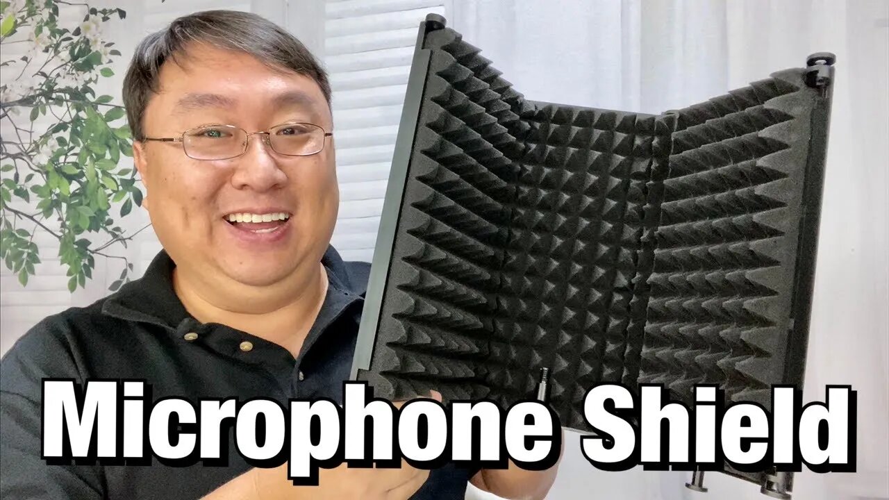 Improve Audio Quality with Foam Microphone Isolation Shield