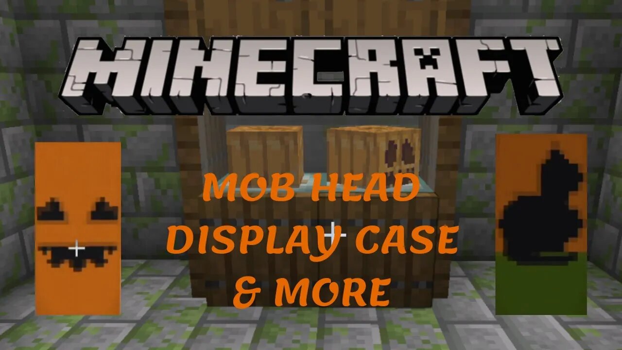 Minecraft: How To Display Mob Heads & More!