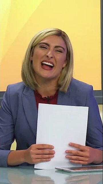 BREAKING NEWS: Weather Man Flees News Station