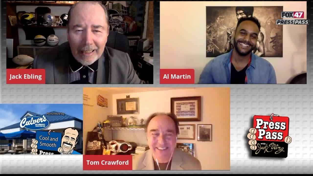 Sweet Sixteen games, Michigan and Michigan State football, the NFL Draft trades, and more!