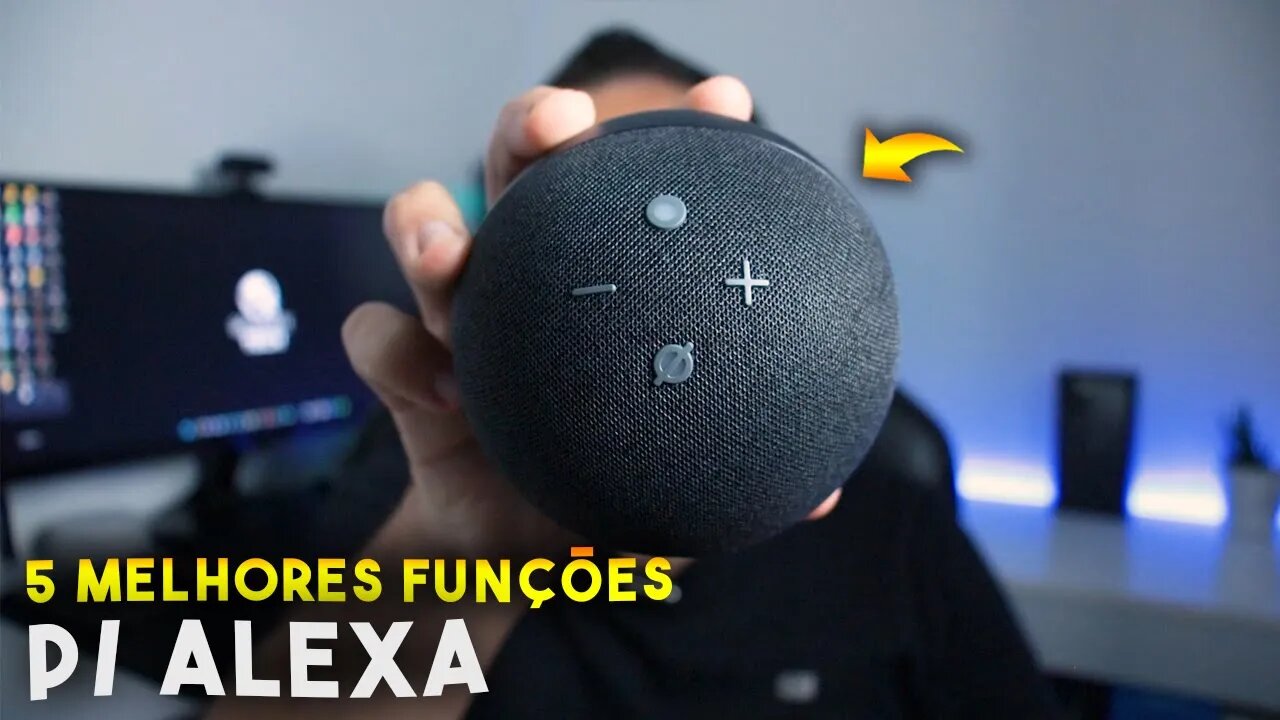 AS 5 MELHORES FUNÇÕES para ALEXA ECHO DOT 4