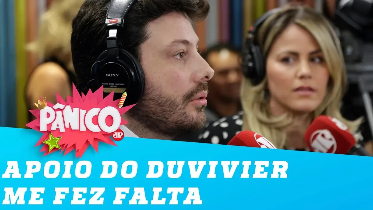 'O apoio dele pra mim fez muita falta', diz Gentili sobre Gregório Duvivier