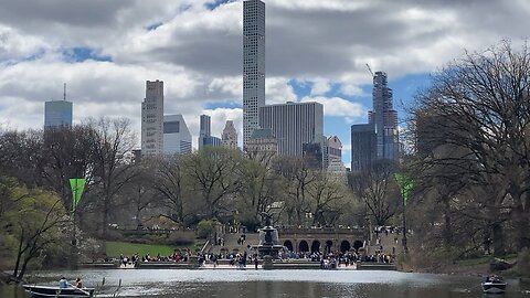 Bethesda Fountain from The Ramble