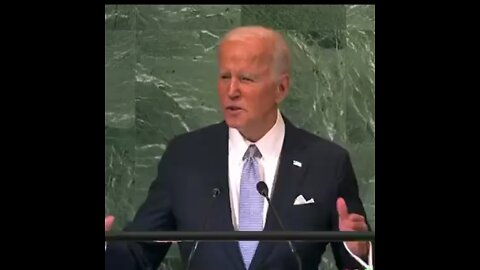 Biden: "Climate demestation."