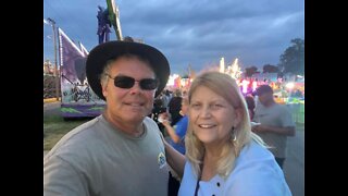Kelleys's Outdoor Adventures aka RVdrifters go to the Logan County Ohio Tractor Pulls