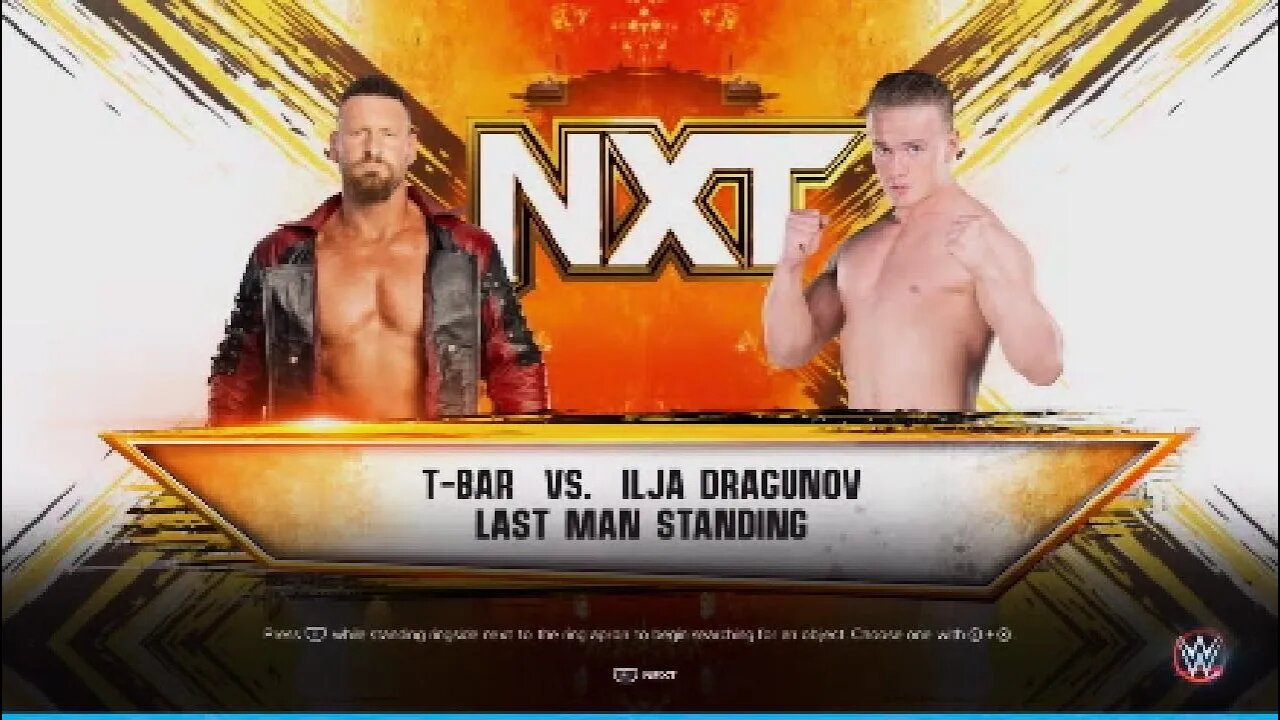 NXT Battleground Ilja Dragunov vs Dijak in a Last Man Standing match