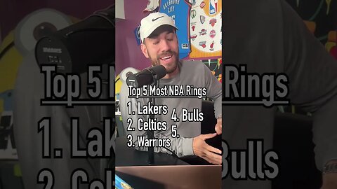 Guessing the TOP 5 TEAMS With the Most NBA Titles! #shorts #top5