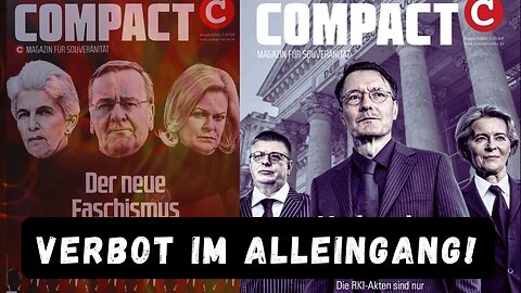 Verbot des Compact-Magazins: Kontroverse Maßnahmen auf dünnen rechtlichen Grundlagen