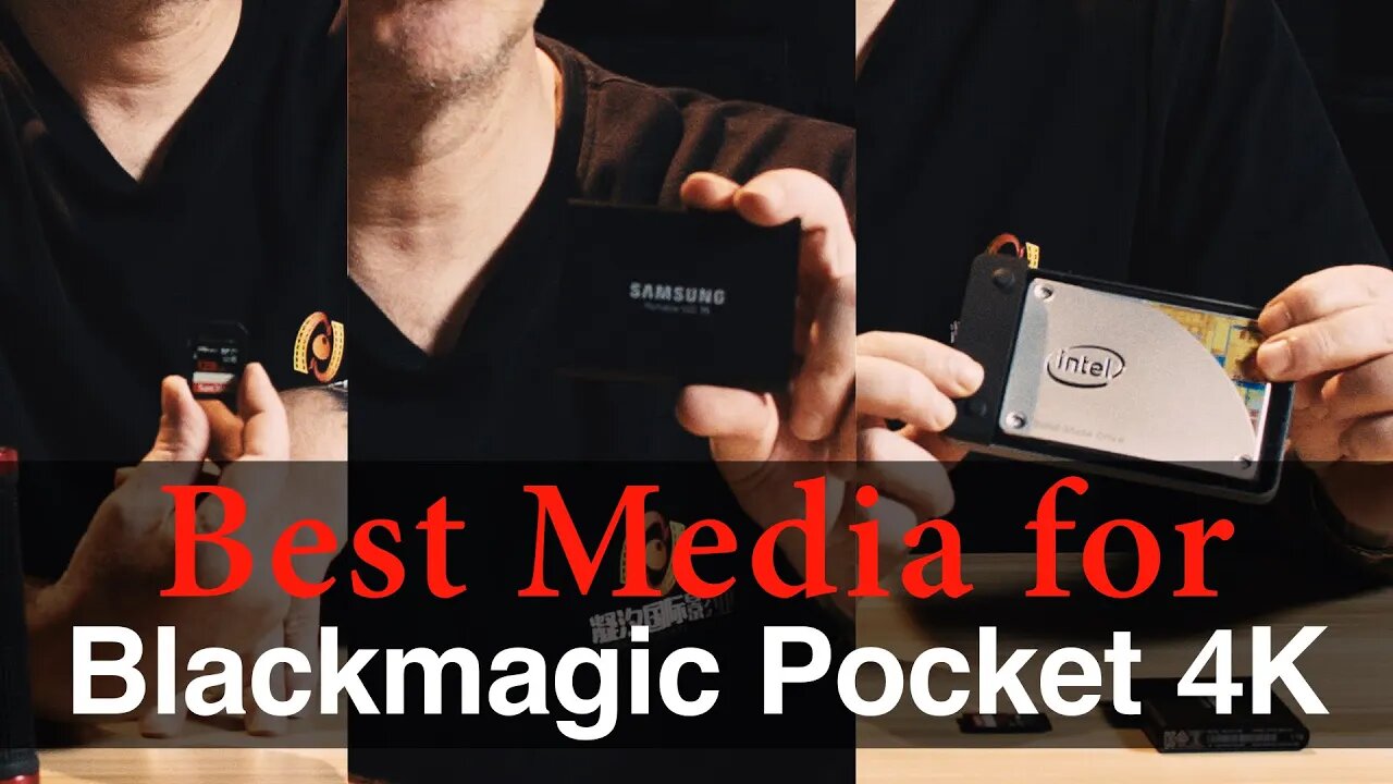 What budget media works best for Blackmagic Pocket 4K?
