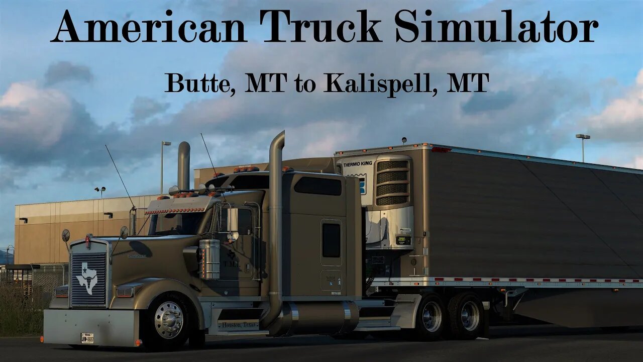 ATS 1.45 - Ruda's W900 Highway Killer and Great Dane Reefer - Zeemods' Cummins Signature 600