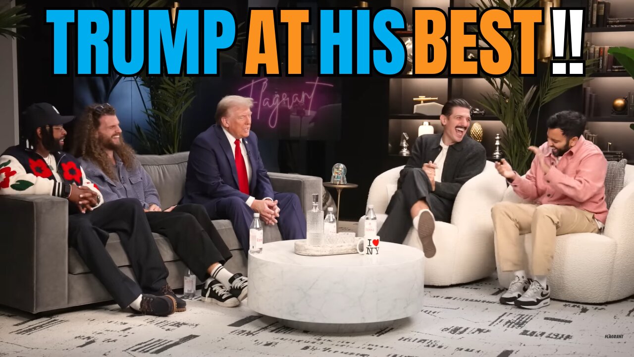 One Of The BEST Interviews Of The Year | Trump Does Flagrant Podcast