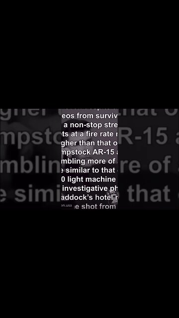 Was the Las Vegas shooting a false flag?