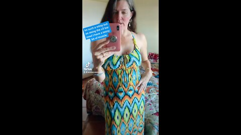 I love long dresses (thrifted of course)