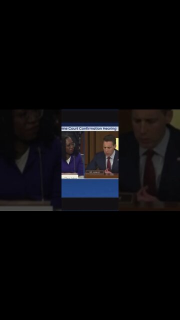 Supreme Court Confirmation Hearing part 2 #shorts