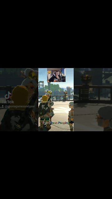 peepin #thelegendofzelda #tearsofthekingdom #zelda #reaction #reactionvideo #reactionshorts #fypシ