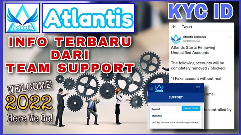 KYC ATLANTIS EXCHANGE UPDATE 2022 . UPDATE INFO LANGSUNG DARI #atlantiscex.com