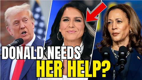 Kamala Harris PANICS as Donald Trump Picks Tulsi Gabbard For Help in Upcoming Debate