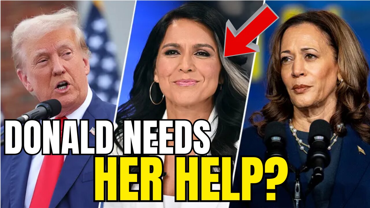 Kamala Harris PANICS as Donald Trump Picks Tulsi Gabbard For Help in Upcoming Debate