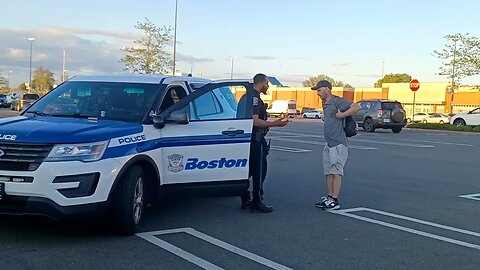 Boston police stop suspect after shoplifting from Marshalls