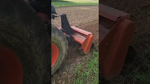 tilling the field in pre for Corn #farmlife