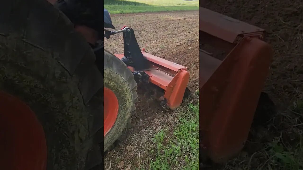 tilling the field in pre for Corn #farmlife