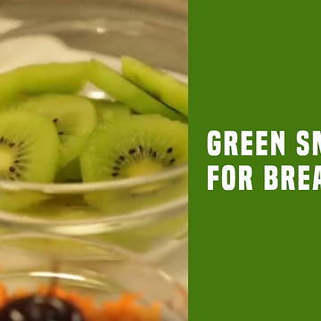 Green Smoothie For Breakfast