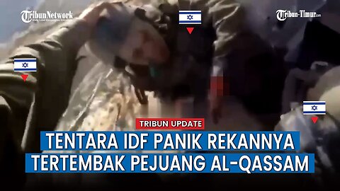 Merinding, Tentara Israel Tumbang kena Peluru Pejuang Hamas saat Kontak Tembak