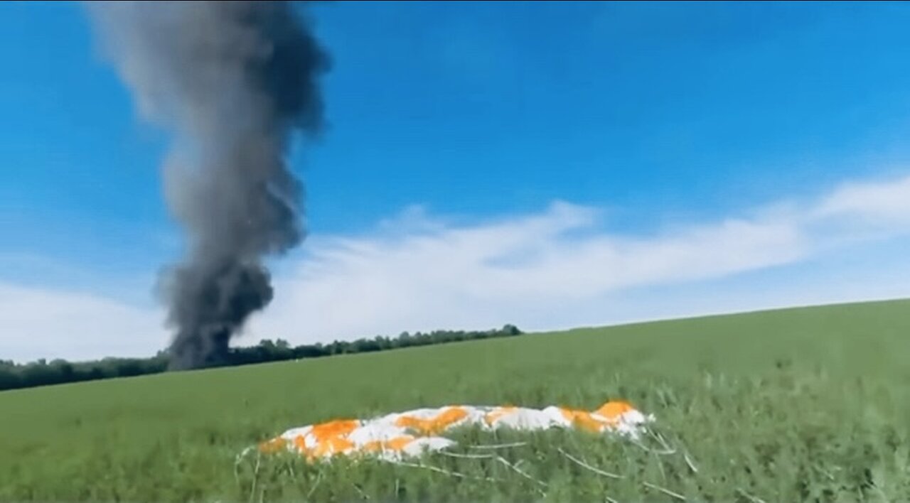 Russian Pilot Ejecting From A Su-25SM