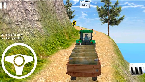 Level - 4 Tractor Trolley Simulator viral Gameplay Video