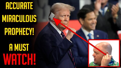Prophecy that came to pass, trump's ear