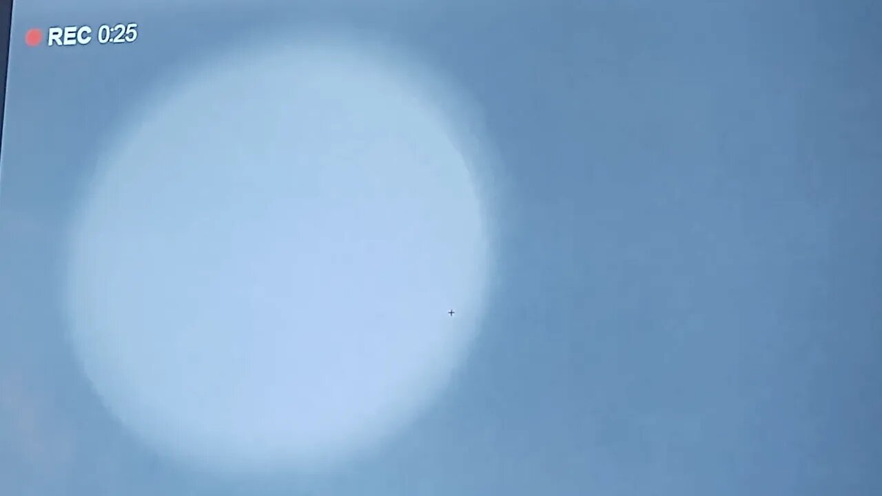 High Overhead Orb Comes Directly Down