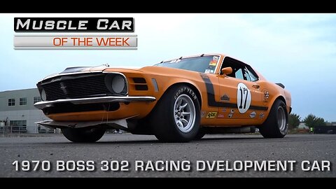 1970 Mustang BOSS 302 Trans Am Parts Development Car Muscle Car Of The Week Video Episode #173