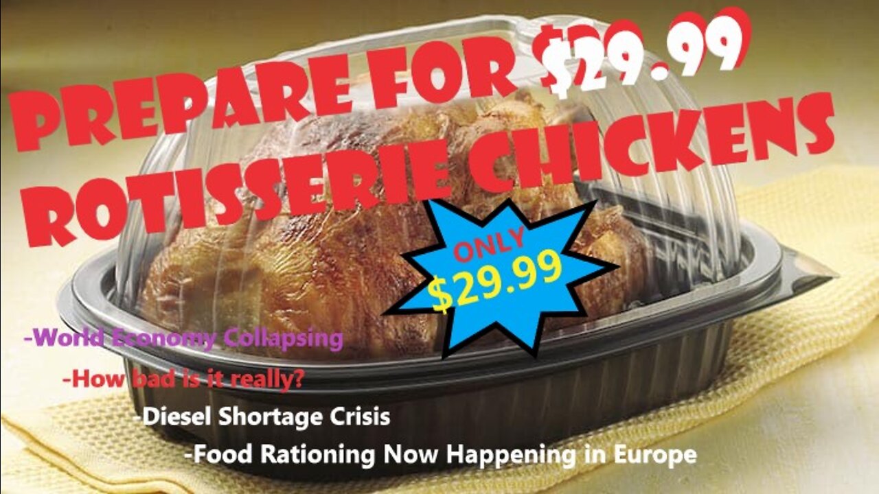 Get Ready For $29.99 Rotisserie Chickens (Thanks Biden) // Decide What Side!