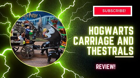 Lego Harry Potter Hogwarts Carriage and Thestrals Review - set 76400 - 121 pcs