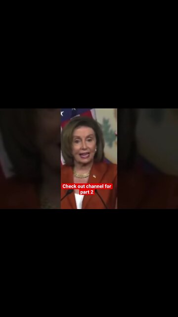 Nancy Pelosi Can’t Speak In A Full Sentence Part 1 #shorts