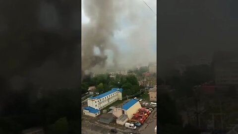 Rostov-on-Don, Rússia 👀Grande incêndio no zoológico local! #russia #warzone #war #warzoneclips