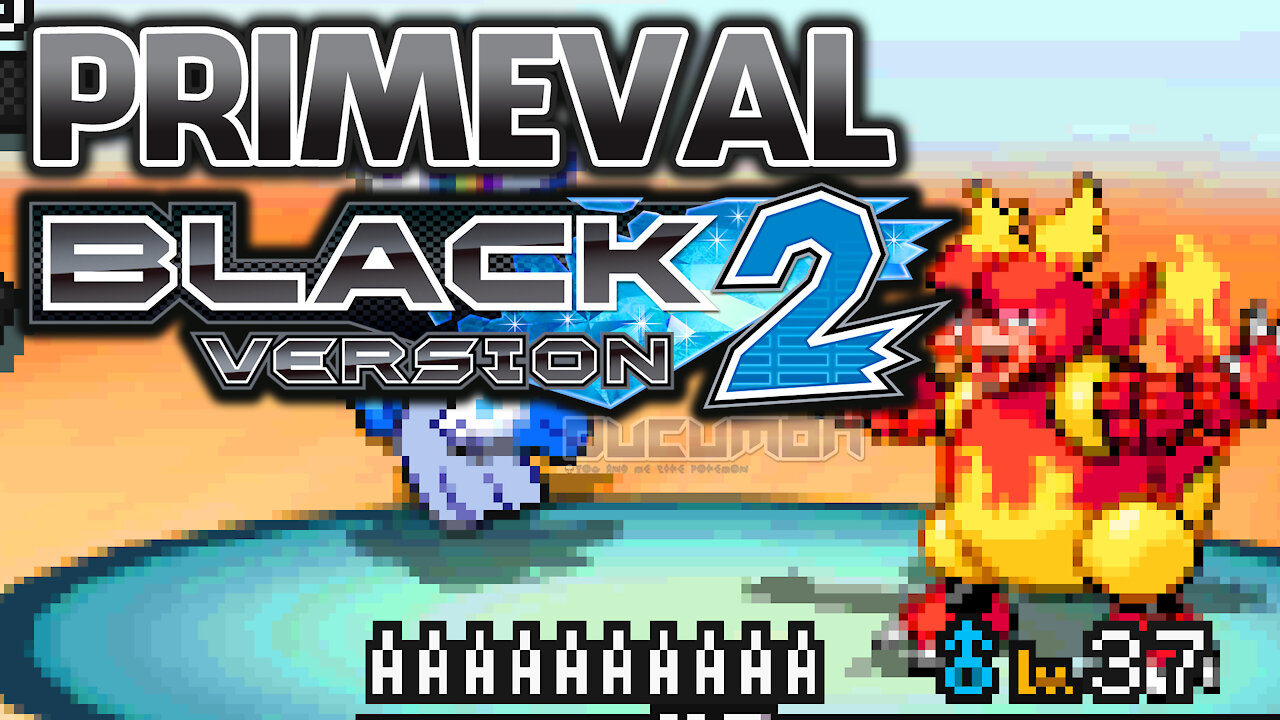 Pokemon Primeval Black 2 by YuujinEita - New NDS Hack ROM has New Type, Evolutions, Abilities