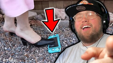 Plainrock124 HAS TO BE STOPPED | 25 WAYS TO BREAK A SWITCH LITE | Reaction