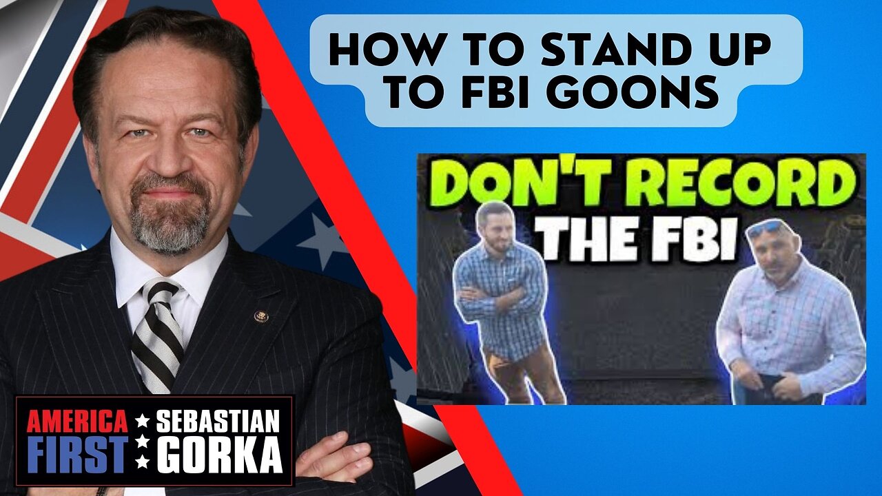 How to stand up to FBI goons. Jeremy Kauffman with Sebastian Gorka on AMERICA First